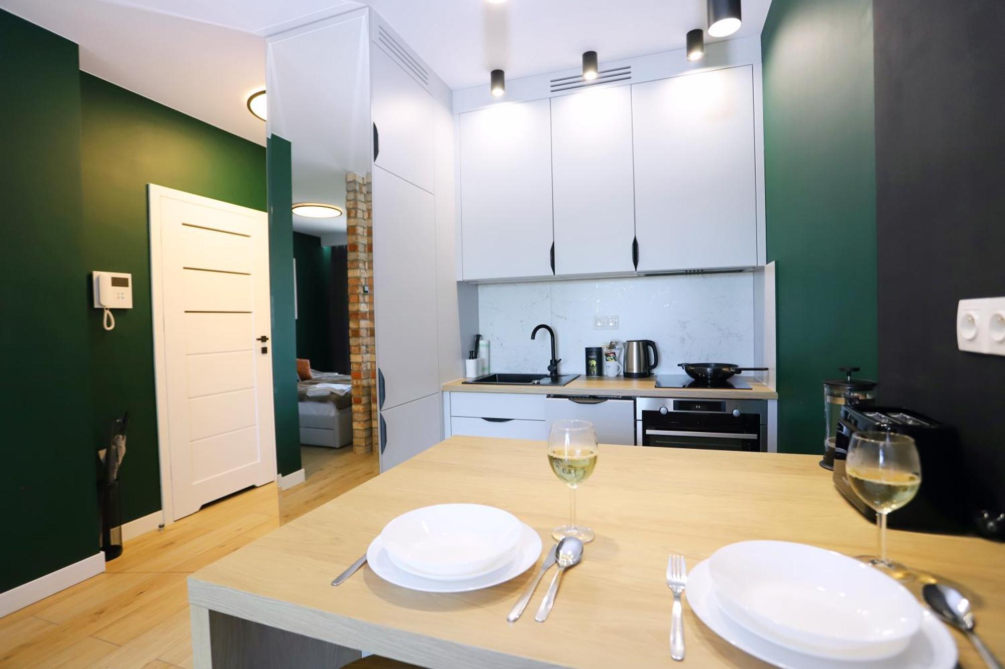 Apartament Zielone Podwale 瓦乌布日赫 外观 照片